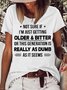 Womens Not Sure If I'm Just Getting Older & Bitter Casual T-Shirt