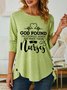 Women God Found The Strongest Women And Made Them Nurses Print Long Sleeve Tops