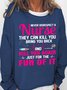 Never Disrespect A Nurse Women Simple Sweatshirts