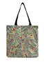 Colorful Leave All Over Print Shopping Totes