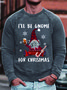 Men Be Gnome For Christmas Simple Sweatshirt