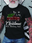 Men My Christmas Movie Watching Casual Fit T-Shirt