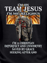 Men Jesus Not Religious Save By Grace Text Letters Regular Fit Crew Neck Sweatshirt