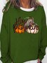 Women Hey Pumpkin Halloween Sweatshirts