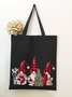 Christmas Gnomes Graphic Shopping Tote