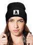 Lilicloth X Kelly WTF Wine Time Finally Animal Cat Graphic Beanie Hat
