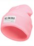 Yes I‘m Cold I’m Always Cold Text Letter Beanie Hat