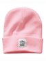 I'm Not Clumsy Just The Floor Hates Me Funny Text Letter Beanie Hat