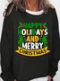 Lilicloth X Jessanjony Happy Holidays And Merry Christmas Women's Sweatshirts