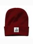 Dog Paw Christmas Tree Animal Christmas Graphic Beanie Hat