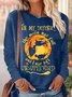 Womens Funny Halloween Casual Tops