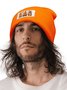 Fall Gnomes Autumn Pumpkin Halloween Thanksgiving Graphic Beanie Hat