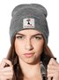 Funny Christmas Cat Animal Graphic Beanie Hat