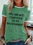 Lilicloth X Kelly You Are Conducive To My Environment Women's T-Shirt