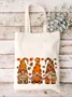 Halloween Pumpkin Graphic Shopping Tote