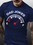 Lilicloth X Hynek Rajtr Dad Jokes With Fuel Gauge Men's T-Shirt
