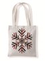Merry Christmas And Happy New Year Christmas Graphic Shopping Totes