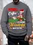 Men's Pibull Coff Christmas It's The Most Wonderful Time Of The Year Casual Sweatshirt