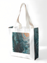 Lilicloth X Kat8lyst Abstract Painting Designer Shopping Totes
