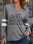 Lilicloth X Y Shit Show Supervisor Women's Long Sleeve T-Shirt