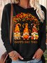 Womens Happy Fall Yall Casual Top