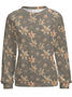 Lilicloth X Roxy Floral Pattern Women's Sweatshirt