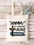 Normal Isn't Coming Back Jesus Is Revelation Faith Graphic Shopping Tote