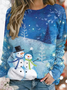 Women Merry Christmas Casual Sweatshirt