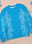 Lilicloth X Paula Blue Sparkle Women's Raglan Sleeve Sweatshirt