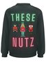 Lilicloth X Kat8lyst These Nutz Women's Christmas Sweatshirt