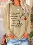 Women Charlie Brown Christmas It's not what's under the tree that matters, it's what's around it Simple Text Letters Top