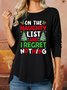 Lilicloth X Manikvskhan On The Naughty List And I Regret Nothing Women's Long Sleeve T-Shirt