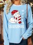 Lilicloth X Jessanjony Merry Christmas Cat Women’s Sweatshirt