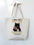 People That Hate Cats Will Come Back As Mice In Their Next Life You Hear That Animal Graphic Shopping Tote