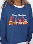 Merry Christmas With Gnomes Women's Sweatshirt