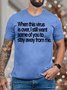 Men’s When This Virus Is Over I Still Want Some Of You To Stay Away From Me Casual Cotton T-Shirt