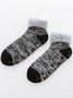 Casual Daily Cotton Plush Socks Floor Socks Autumn Winter Thickening Non-slip Warm Accessories