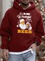 Men’s It’s The Most Wonderful Time For A Beer Hoodie Casual Sweatshirt
