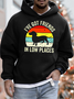 I've Got Friends In Low Places Funny Gift for Dachshund Lover Mens Hoodie