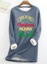 Lilicloth X Manikvskhan Christmas Gift This Is My Christmas Pajama Shirt Womens Warmth Fleece Sweatshirt
