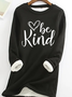Women's Be Kind Graphic Warmth Fleece Sweatshirt