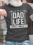 Dad Shirt Dad Life Totally Nailed It Mens T-Shirt