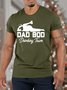 Men’s Dad Bod Drinking Team Fit Casual T-Shirt
