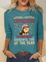 Lilicloth X Jessanjony Pitbull Coffee Christmas Womens Top