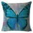 18*18 Butterfly Throw Pillow Covers Pink Decorative Pillow Covers For Spring Decor