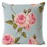 18*18 Floral Throw Pillow Covers Pink Flower Decorative Pillow Covers For Spring Decor