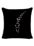 18*18 Cat Backrest Cushion Pillow Covers Decorations For Home
