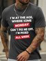 Lilicloth X Hynek Rajtr I'm At The Age Where Some Monday Cant Piss Me Off Mens T-Shirt