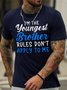 Lilicloth X Abu Gift For Brother I'm The Youngest Brother Mens T-Shirt