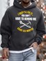 Men’s I Said I’ll Fix It You Don’t Have To Remind Me Every Six Months Text Letters Casual Loose Sweatshirt